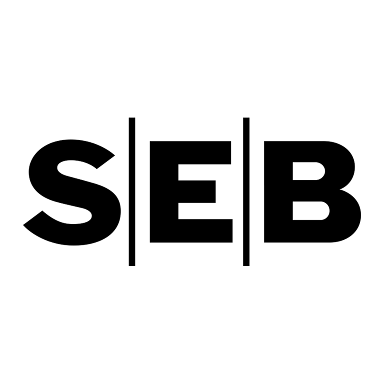 SEB logo melns