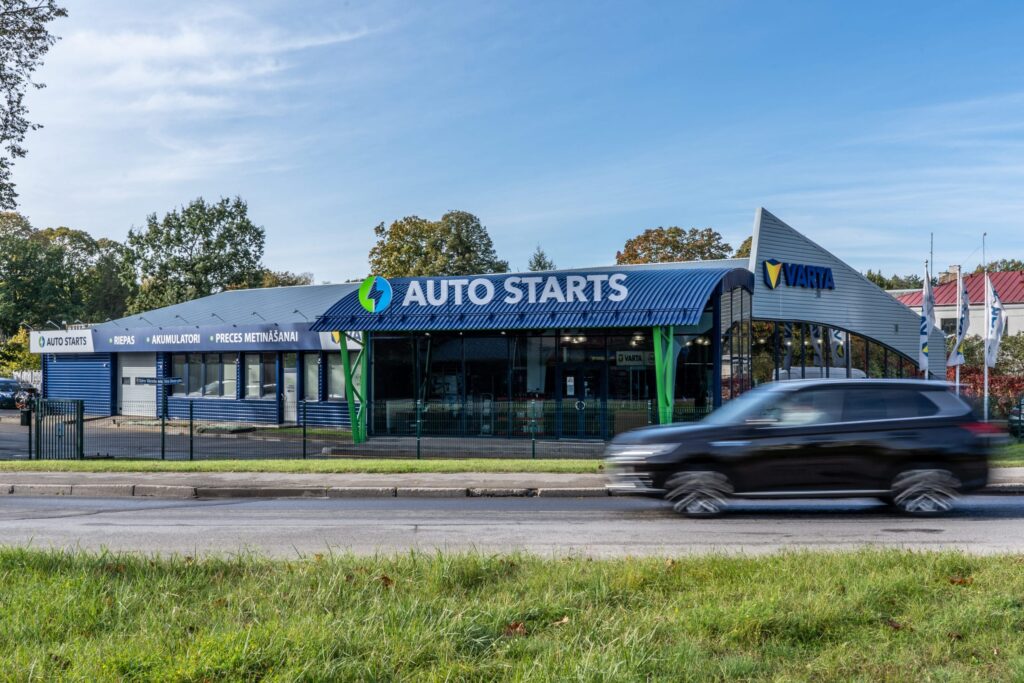 autostarta veikals