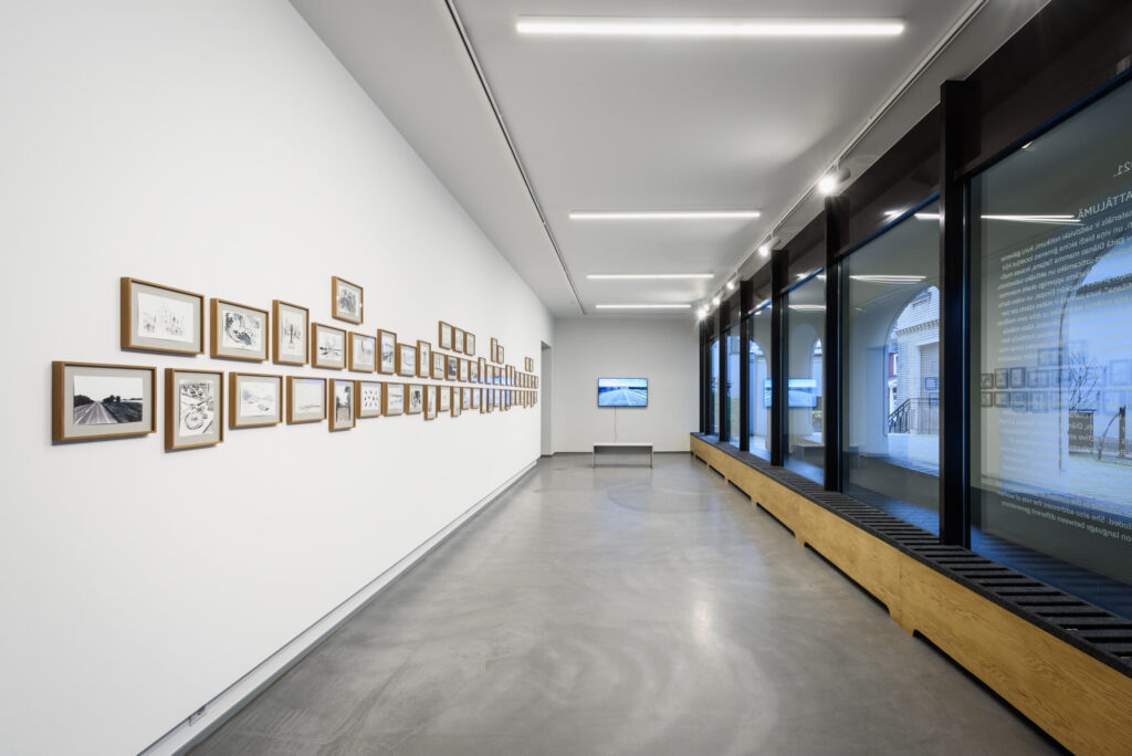 mākslas galerijas telpa